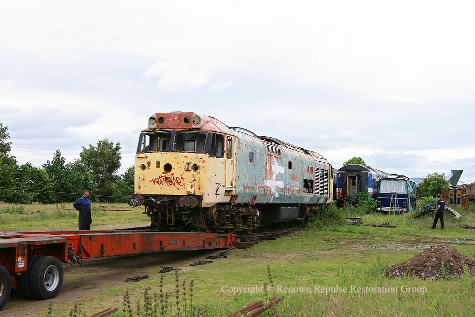 50040 leaving Coventry for the last time