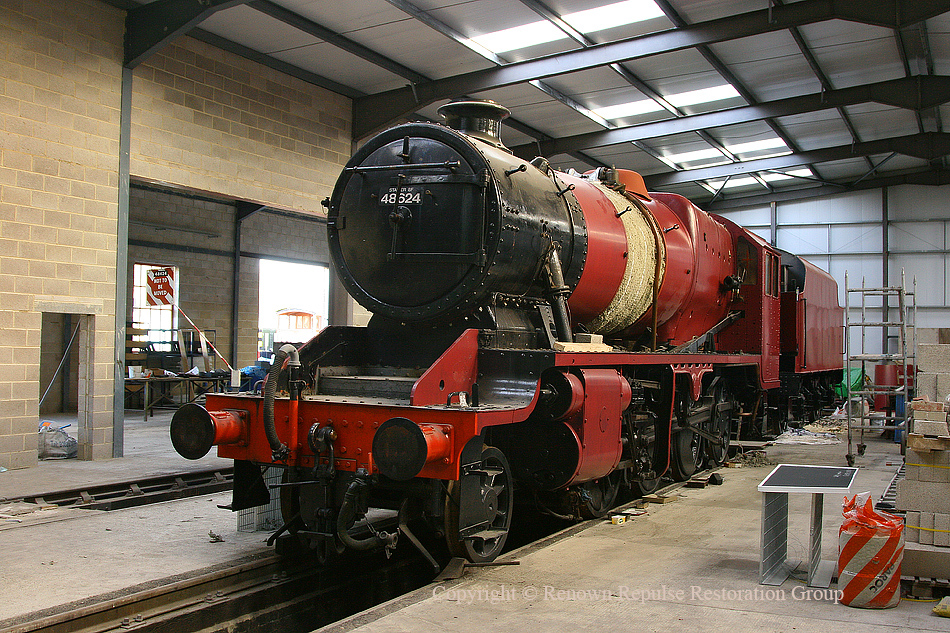8F 48624 nearing the end of restoration