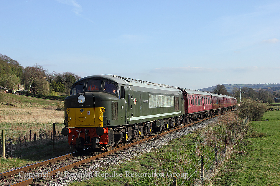 D8 Penyghent near Rowsley 1st April 2012