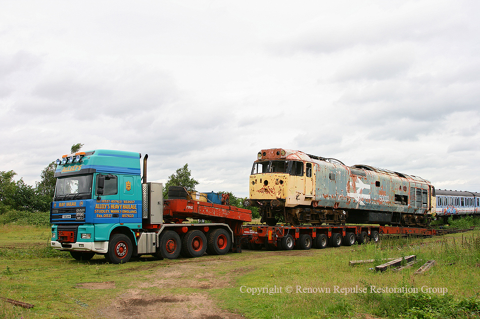 50040 on the trailer